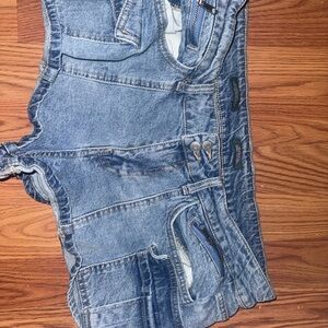 Wild Fable Denim Blue Short Shorts